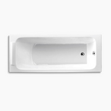 KOHLER K-P1875H-GR-0 PARALLEL 1.5米鑄鐵浴缸 (含扶手孔)-hong-kong