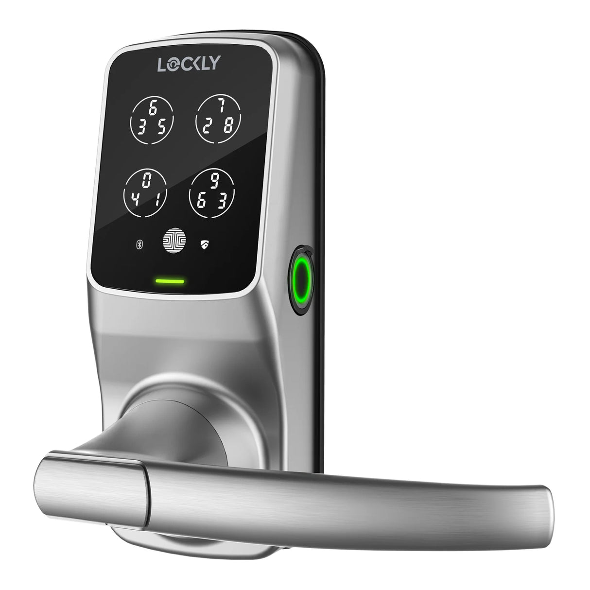 LOCKLY PGD628F Secure Plus 智能電子門鎖 (緞面鎳色) (包標準安裝)-hong-kong