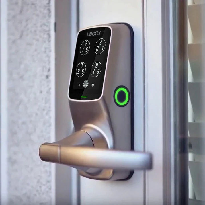 LOCKLY PGD628F Secure Plus 智能電子門鎖 (緞面鎳色) (包標準安裝)-hong-kong