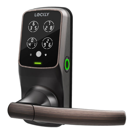 LOCKLY PGD628F Secure Plus 智能電子門鎖 (威尼斯古銅色) (包標準安裝)-hong-kong