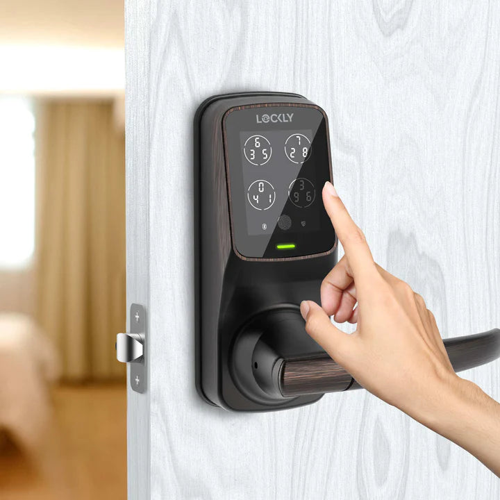 LOCKLY PGD628F Secure Plus 智能電子門鎖 (威尼斯古銅色) (包標準安裝)-hong-kong