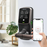 LOCKLY PGD628F Secure Plus 智能電子門鎖 (威尼斯古銅色) (包標準安裝)-hong-kong