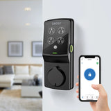 LOCKLY PGD728F Secure Plus 智能電子門鎖 (啞黑色) (包標準安裝)-hong-kong