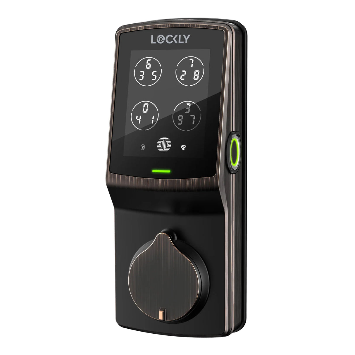 LOCKLY PGD728F Secure Plus 智能電子門鎖 (威尼斯古銅色) (包標準安裝)-hong-kong