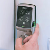 LOCKLY PGD728F Secure Plus 智能電子門鎖 (緞面鎳色) (包標準安裝)-hong-kong