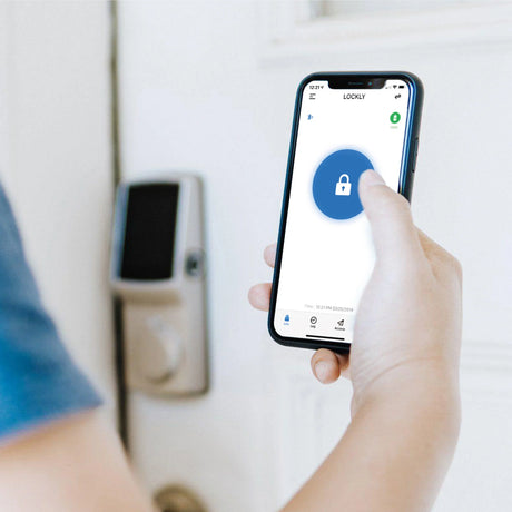 LOCKLY PGD728F Secure Plus 智能電子門鎖 (緞面鎳色) (包標準安裝)-hong-kong
