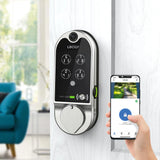 LOCKLY PGD798 Vision™ 智能電子門鎖 (緞面鎳色) (包標準安裝)-hong-kong