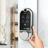 LOCKLY PGD798 Vision™ 智能電子門鎖 (緞面鎳色) (包標準安裝)-hong-kong