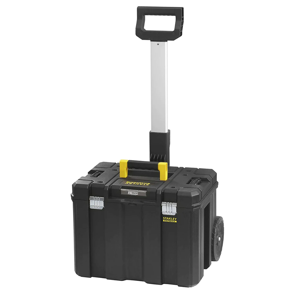 STANLEY 史丹利 FMST1-75753-23 PRO-STACK移動工具箱55L 拉杆箱收纳箱塑料箱-hong-kong