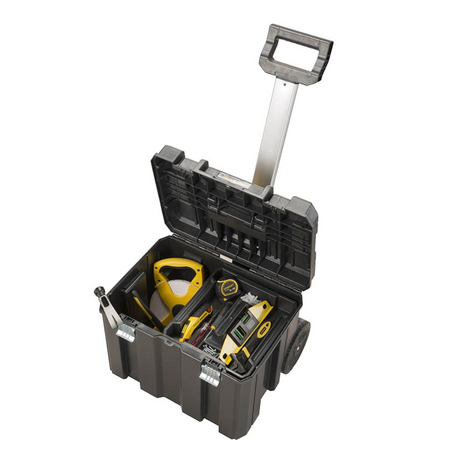 STANLEY 史丹利 FMST1-75753-23 PRO-STACK移動工具箱55L 拉杆箱收纳箱塑料箱-hong-kong