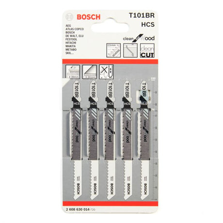 BOSCH T101BR 積梳鋸片 (5片裝) (快速去屑)-hong-kong