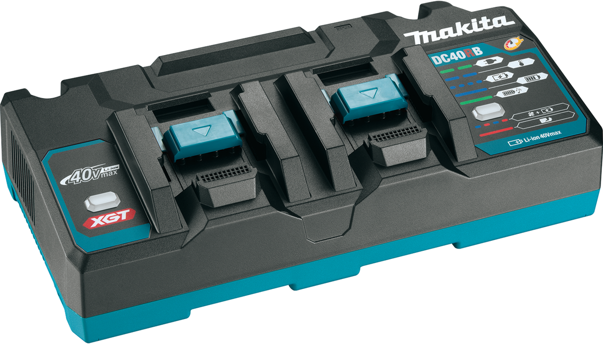 Makita 牧田 DC40RB 40V 雙位充電器