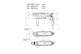 metabo 麥太保 KHE 2860 Quick 28mm油壓鑽/鑿-hong-kong