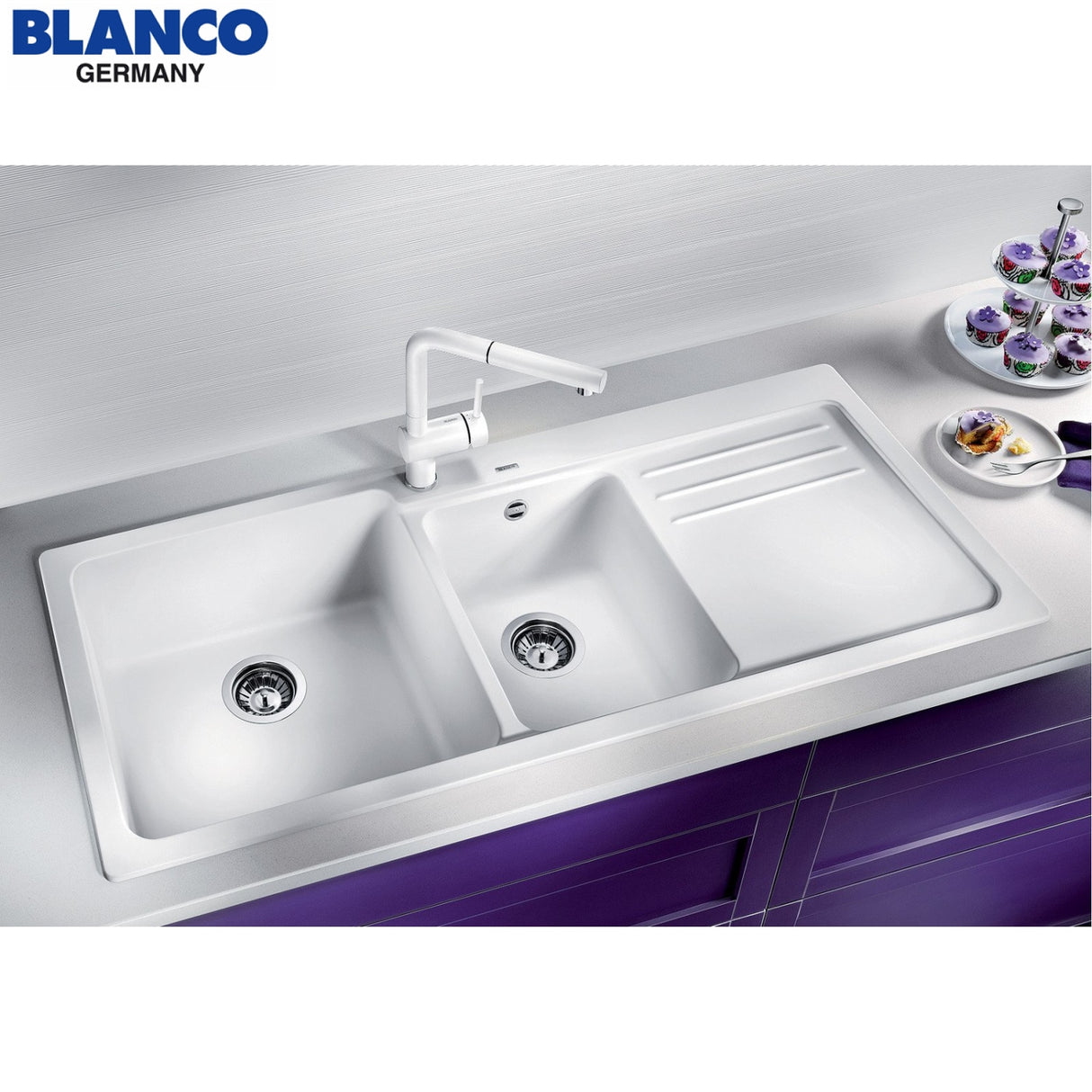 Blanco NAYA 8 S 519660 80厘米 雙盆昇盤-hong-kong