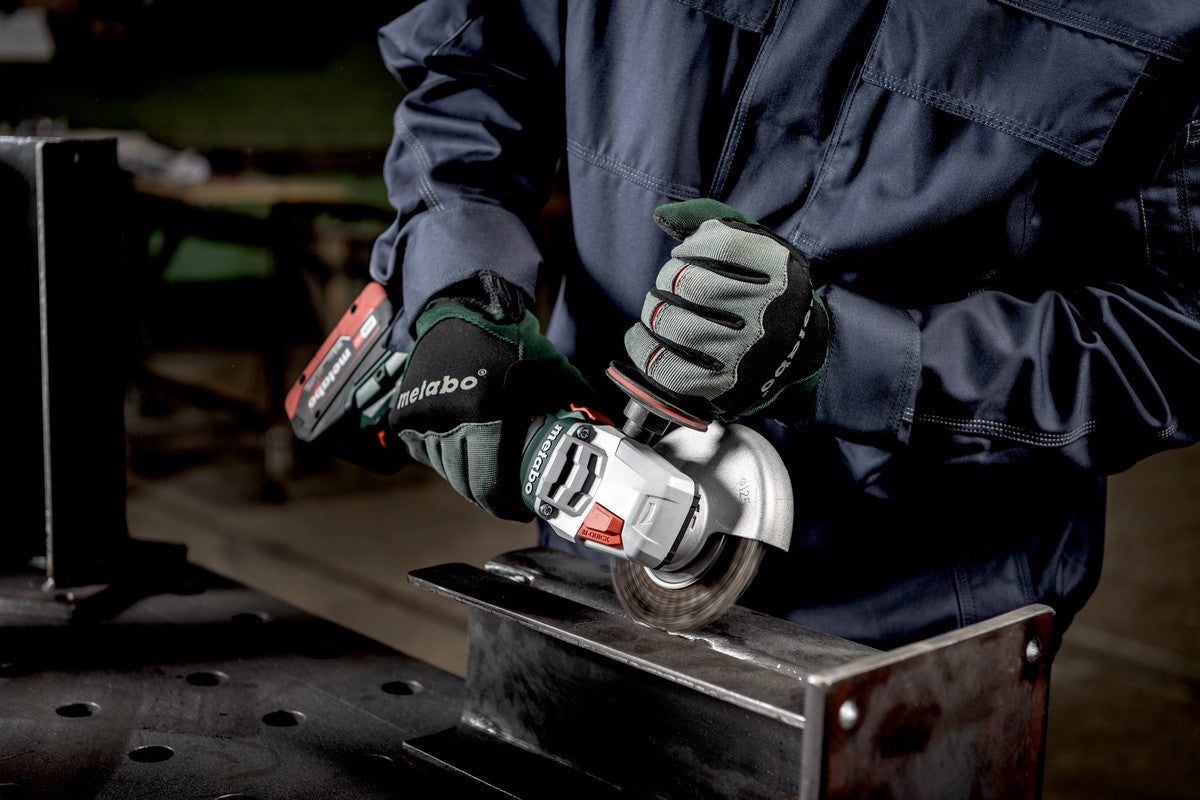 metabo 麥太保 WPB 18 LT BL 11-125 Quick 125mm 無碳刷充電磨機 (安全式開關) (淨機)-hong-kong