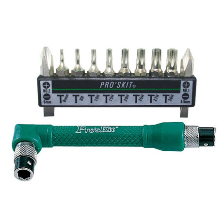 PRO'SKIT 台灣寶工 10合1雙頭L型替換起子組 1PK - 212H-hong-kong