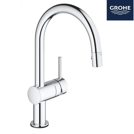 德國 GROHE Minta Touch 31358001 輕觸式廚盆龍頭連可拉出花灑噴咀-hong-kong