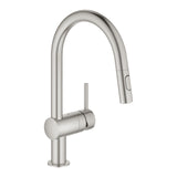 德國 GROHE 32321DC2 Minta C型拉出式廚房龍頭連花灑噴頭-hong-kong
