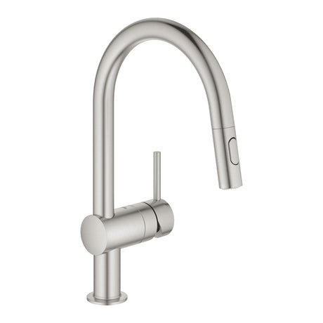 德國 GROHE 32321DC2 Minta C型拉出式廚房龍頭連花灑噴頭-hong-kong