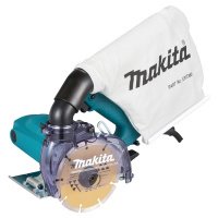 Makita 4100KB 切割機(雲石機)125毫米(附吸塵功能)-hong-kong