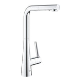 德國 GROHE 32553002 Zedra 拉出式廚房龍頭-hong-kong