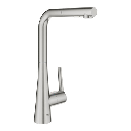 德國 GROHE 32553DC2 Zedra 拉出式廚房龍頭 (拉絲)-hong-kong
