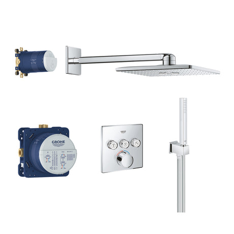 德國 GROHE 34712000 Smartcontrol 藏牆式淋浴組合-hong-kong
