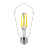 PHILIPS 飛利浦 Master Value LED燈膽(可調光暗) – 5.9W / E27 / 2200K-2700K / ST64-hong-kong