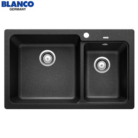 BLANCO 519646 NAYA 8 台上或台下式花崗岩鋅盤 (Anthracite 色)-hong-kong