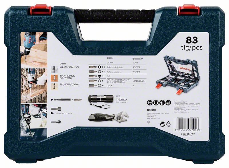 BOSCH V-Line 83 鑽咀批咀83件套裝-hong-kong