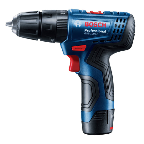 BOSCH GSB 120-Li Professional 充電式衝擊鑽 (兩電一充套裝版)-hong-kong