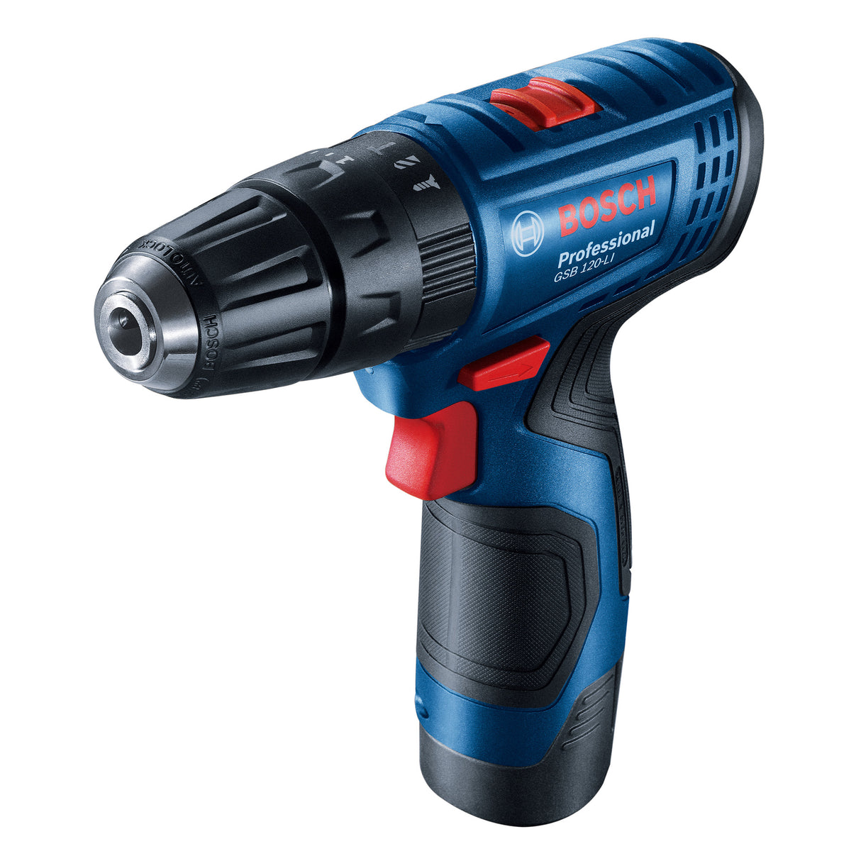 BOSCH GSB 120-Li Professional 充電式衝擊鑽 (兩電一充套裝版)-hong-kong