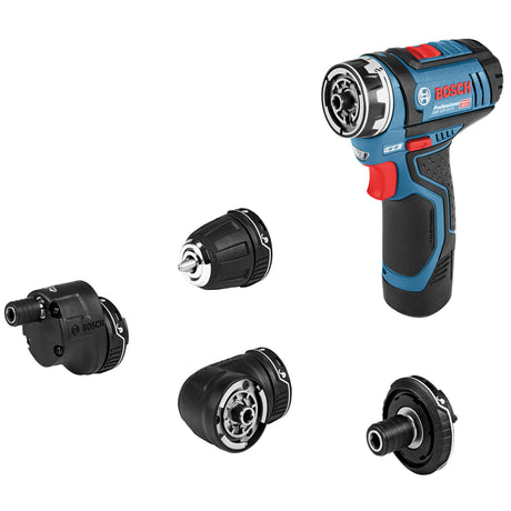 BOSCH GSR 12V-15 FC Professional 充電式電動螺絲批 (四合一可換頭)-hong-kong