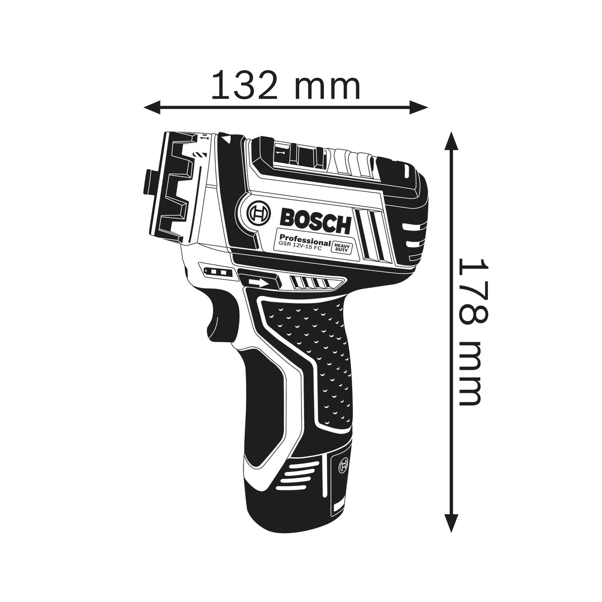 BOSCH GSR 12V-15 FC Professional 充電式電動螺絲批 (四合一可換頭)-hong-kong