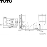 TOTO CW781RPB 高嘴套廁 (R&T廁板)-hong-kong