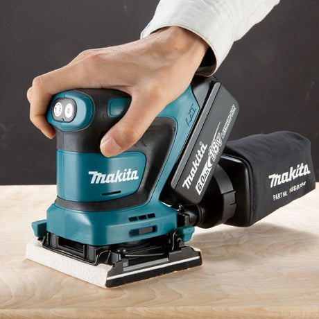 Makita 牧田 DBO482Z 18V 充電式平板砂光機 (夾砂紙式) (淨機)-hong-kong