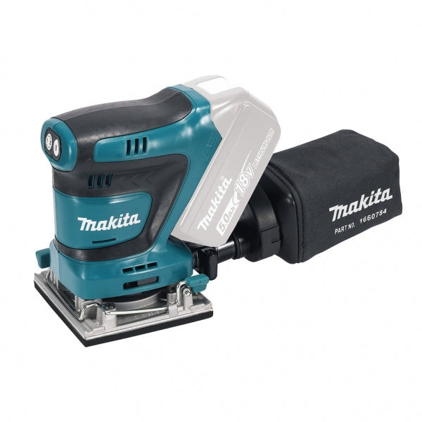 Makita 牧田 DBO482Z 18V 充電式平板砂光機 (夾砂紙式) (淨機)-hong-kong