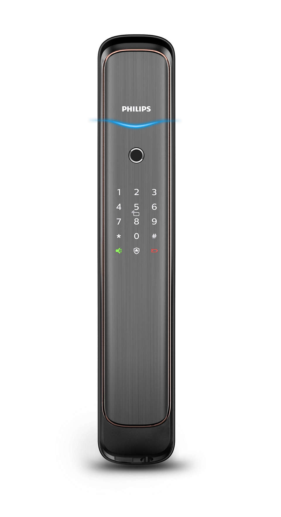 PHILIPS 飛利浦 EasyKey 702E 電子鎖 (紅古銅)【香港行貨】-hong-kong