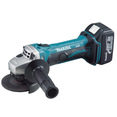 Makita DGA402RTE 充電式角向磨光機100毫米(側開關)(鋰18V)(5.0Ah電池)-hong-kong