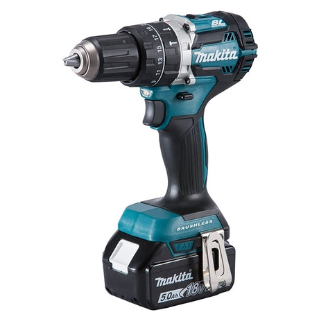 Makita 牧田 DHP484RTE 18V 鋰電充電式衝擊電鑽 (5.0Ah電池)-hong-kong