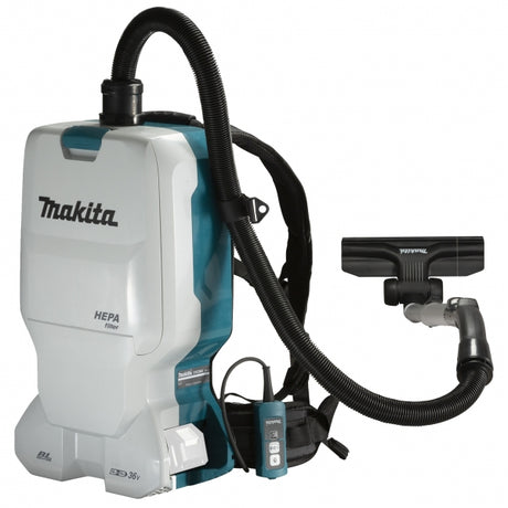 Makita DVC660ZX5 18Vx2 充電式背負集塵機 (淨機)-hong-kong