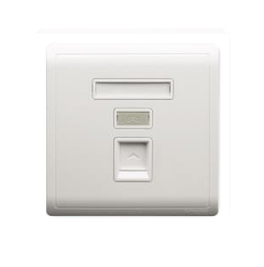 Schneider 施耐德 – 單位RJ11四線電話插座 E8231RJS4_WE/E8231RJS4_LS/E8231RJS4_WG/E8231RJS4_MB-hong-kong