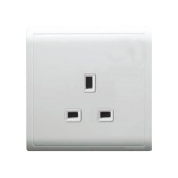 Schneider 施耐德 – 13A 單位連保護門插座 E82426_WE/E82426_LS/E82426_WG/E82426_MB-hong-kong