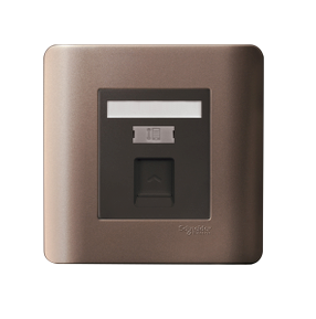Schneider 施耐德 – 單位RJ45 八線5e類數據插座(模塊備防塵蓋) E8431RJ/5 SZ-hong-kong