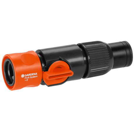 德國 GARDENA 2819-20 Profi System Hose Connector with Control Valve 軟管接駁器 (連控制閥)-hong-kong