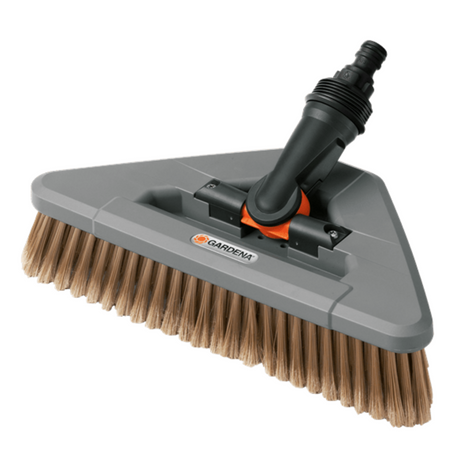 德國 GARDENA 5560-20 Wash Brush with Elbow Joint 清洗刷 (關節接頭)-hong-kong