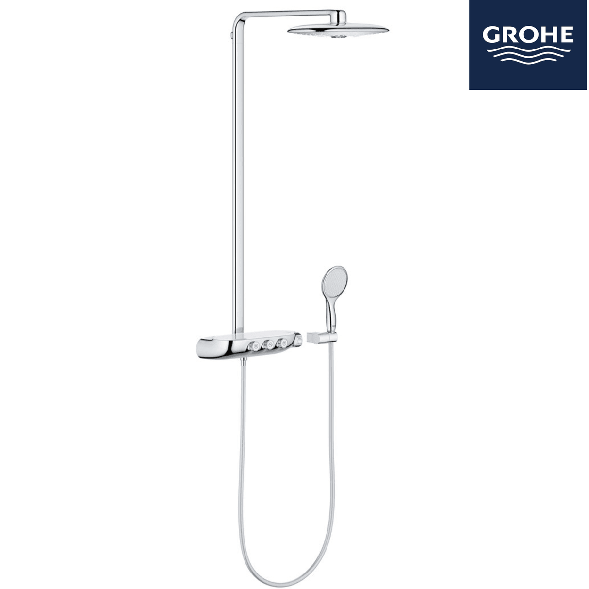 德國 Grohe 26250 Rainshower® SmartControl 360 DUO 恆溫花灑雨淋組合-hong-kong