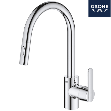 德國 Grohe GET 31484001 高身星盆龍頭 (拉出式水咀)-hong-kong
