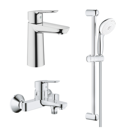德國 GROHE BAUEDGE 超值浴室龍頭套裝 A2-hong-kong