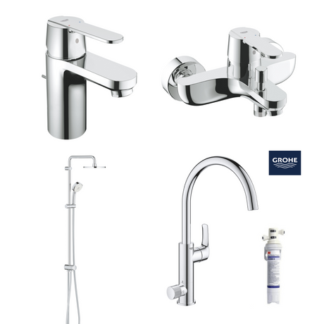 德國 GROHE GET 超值浴室龍頭套裝 B11-hong-kong